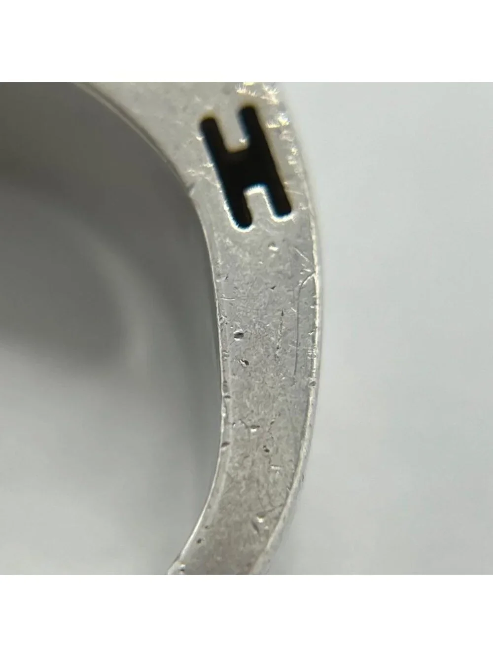 Hermes Clarte Ring Size 53 SV 925